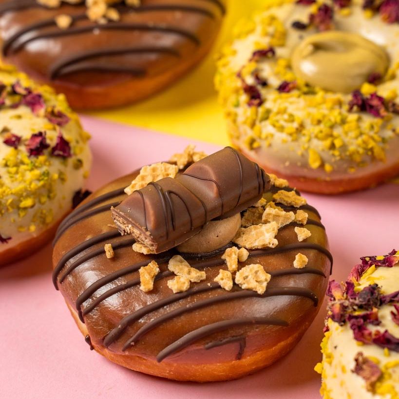 "Chocolate-Pistachio" Donut Geschenkbox