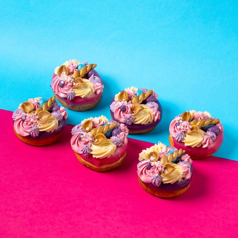 "Unicorn Special" Donut Geschenkbox (vegan)