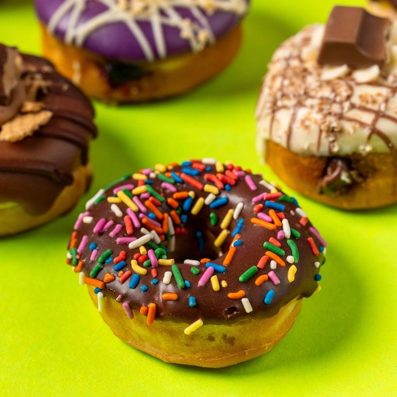 "DT Deluxe Dozen" Mini-Donut Geschenkbox