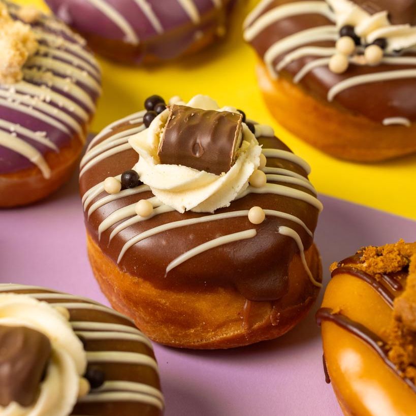 "Filled with Love" Mini-Donut Geschenkbox